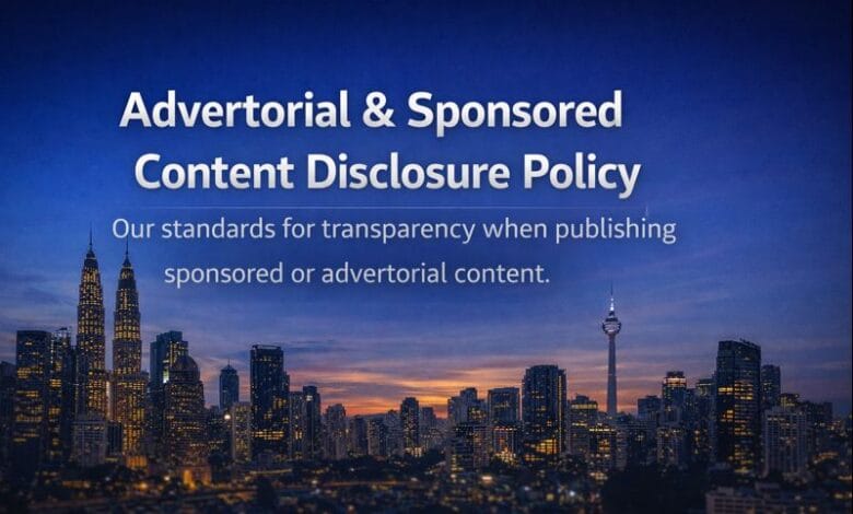 Advertorial & Sponsored Content Disclosure Policy - Wilayah.com.my