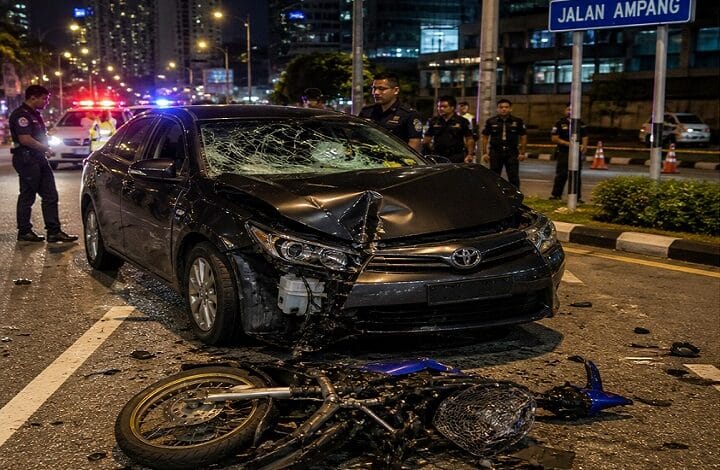 accident arak drunk - Wilayah.com.my