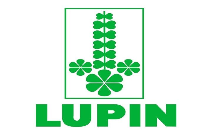 Lupin logo: a stylized green plant inside a rectangular frame above the bold green word 'LUPIN'.