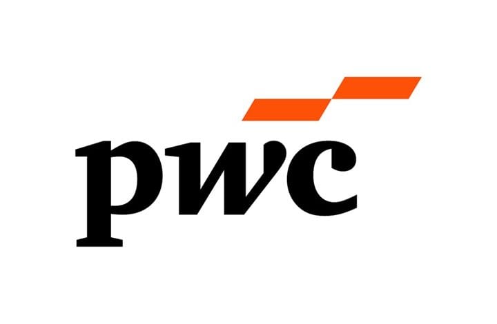 pwc 2 - Wilayah.com.my PwC logo: black lowercase 'pwc' with two orange diagonal bars above the letters.